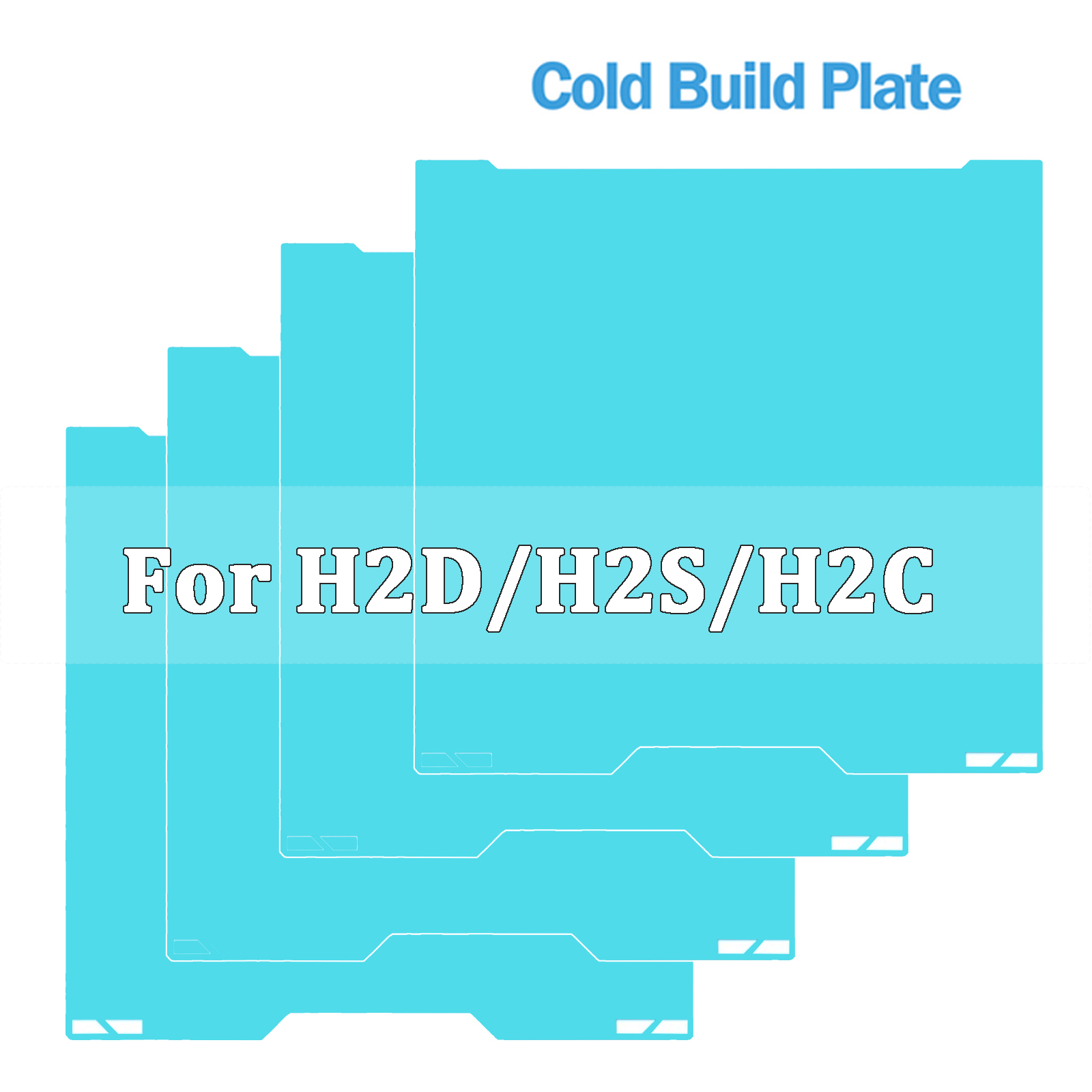 Printable Heat Transfer Vinyl - H2C Cold Plate For Bambu Lab