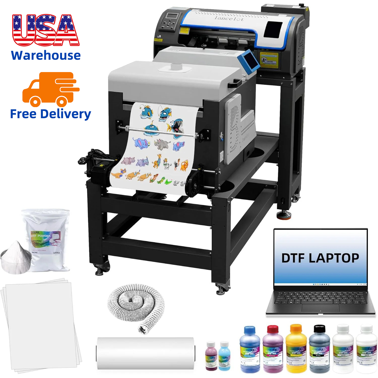Dtf Powder Shaker - Lancelot A3 M1630 Pro DTF Printer