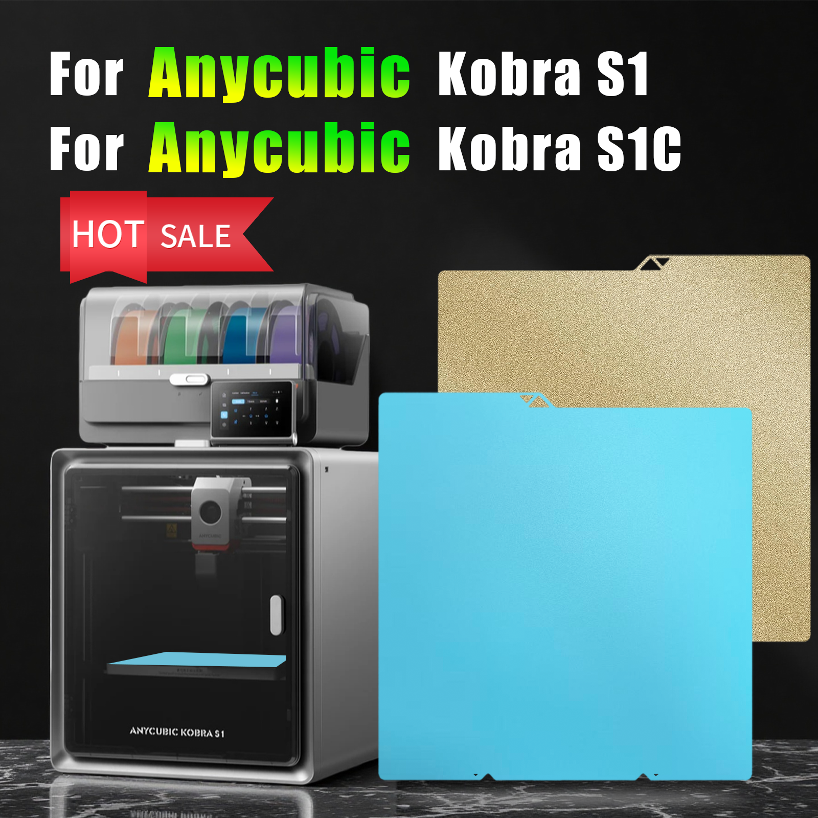 Printable Heat Transfer Vinyl - Kobra S1 3D Printer Cool Plate