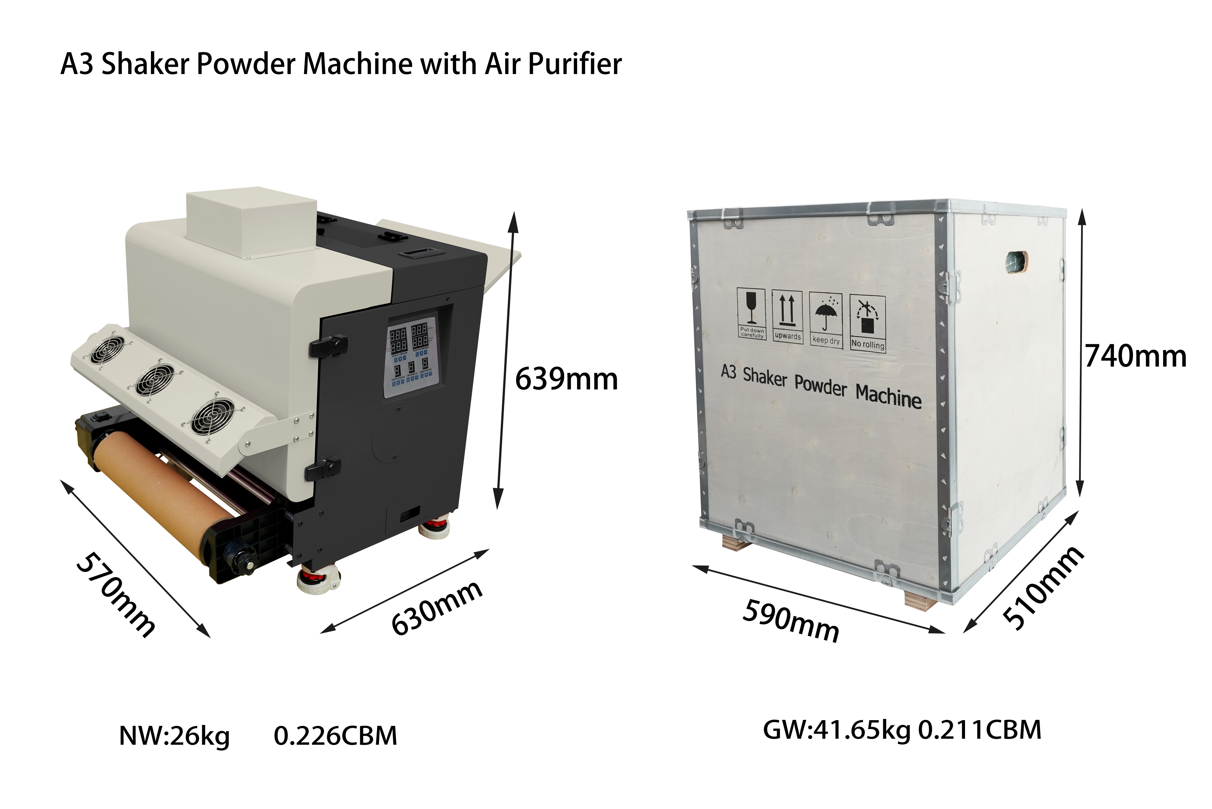 A3 DTF Transfer Powder Shaker  - Dtf Powder Shaker avis et prix