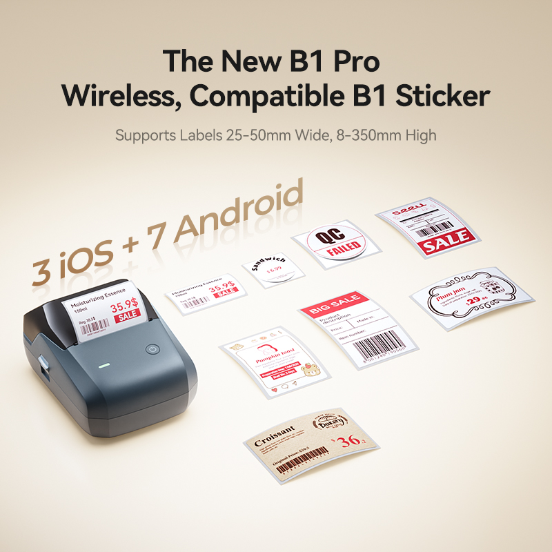 Niimbot B1/B1 Pro Inkless Labe - Commercial Printing Business avis et prix
