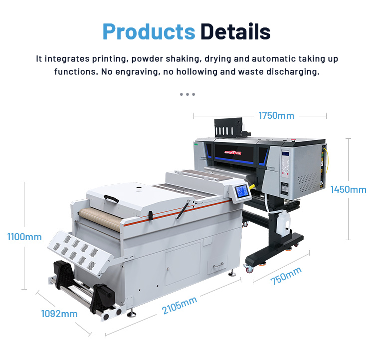 2025Kingjet Dtf Printer I3200  - Dtf Powder Shaker avis et prix