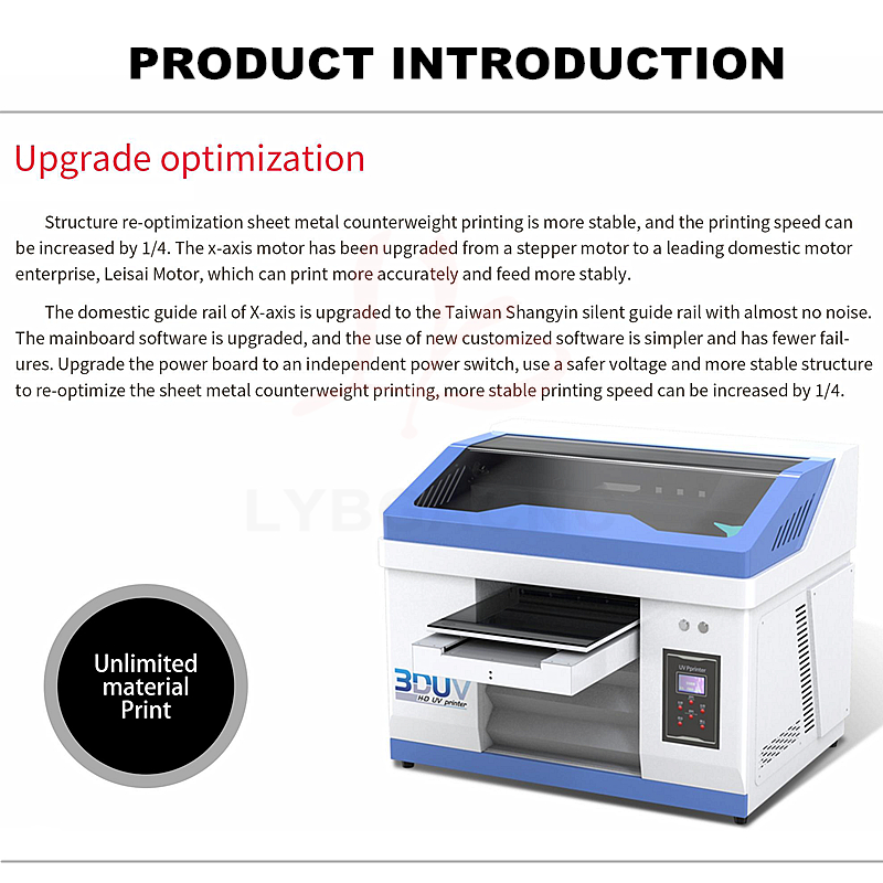 LY 3060 220V 110V Full Automat - Uv Flatbed Printer avis et prix
