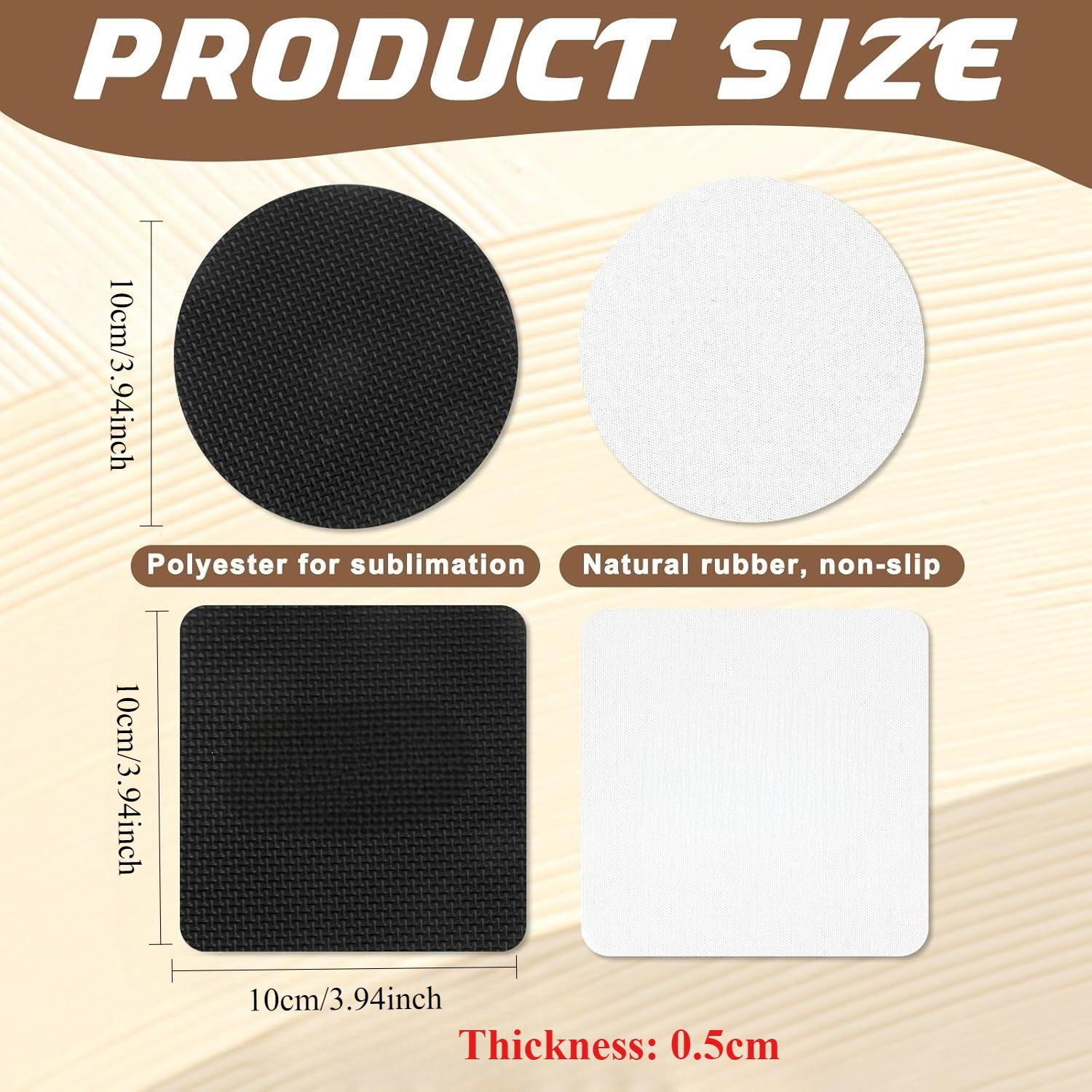 10 Pcs Sublimation Coasters Bl - Sublimation Mug Blank avis et prix
