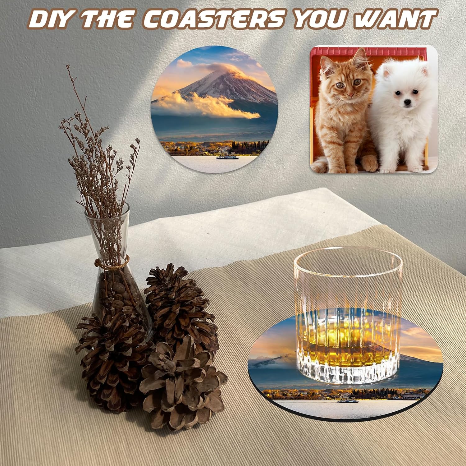 10 Pcs Sublimation Coasters Bl - Sublimation Mug Blank avis et prix