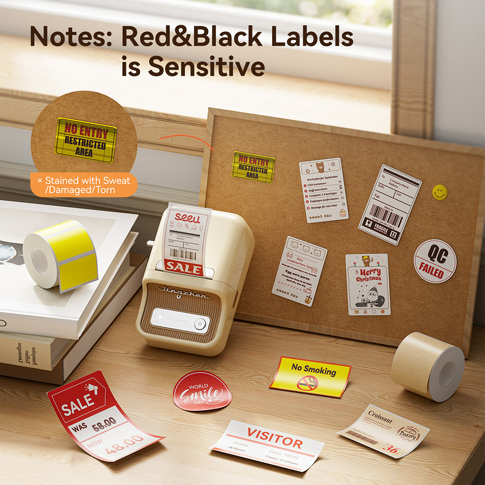 Niimbot B21 PRO Red Black Colo - Commercial Printing Business avis et prix