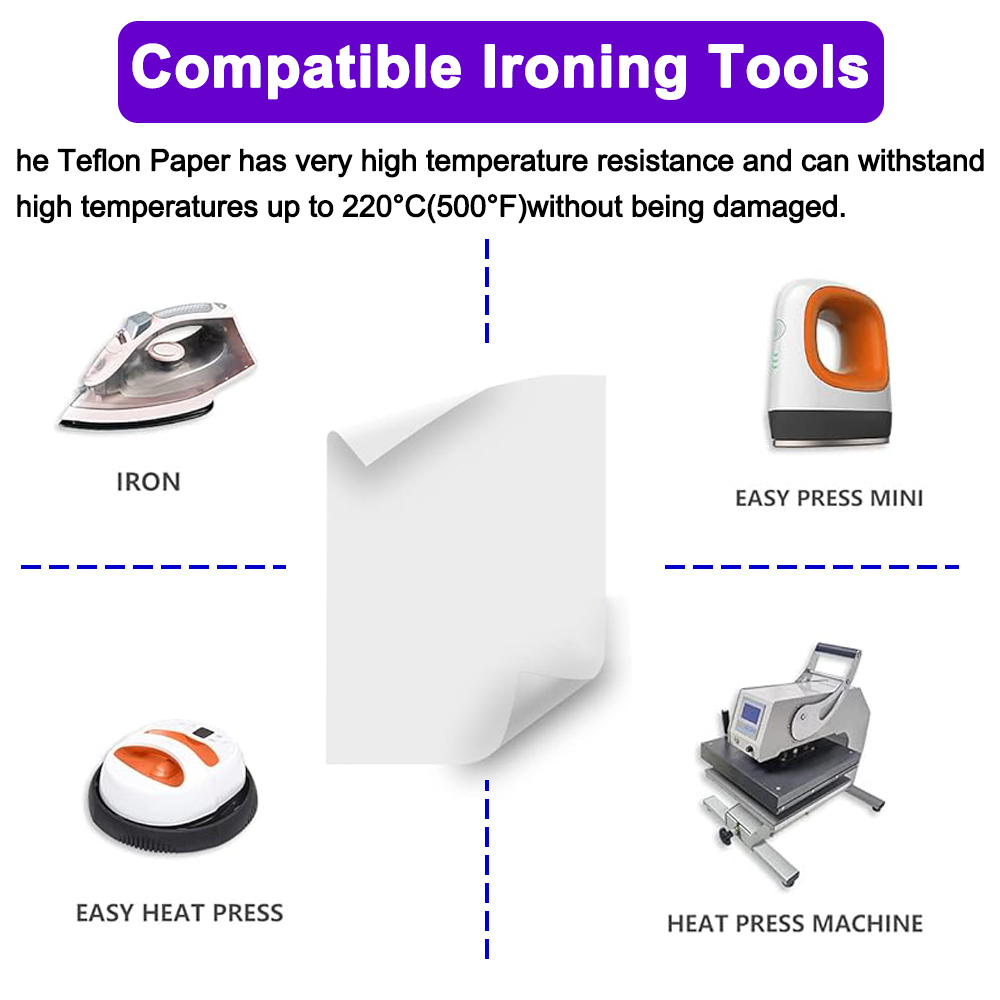 Teflonning High Temperature Re - Printable Heat Transfer Vinyl avis et prix