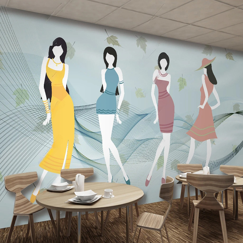 Custom Mural Modern fFresh Sho - Commercial Printing House avis et prix
