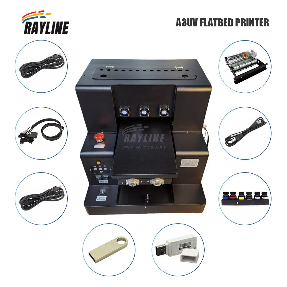 A3 A4 UV Flatbed Printer Small - Uv Flatbed Printer avis et prix