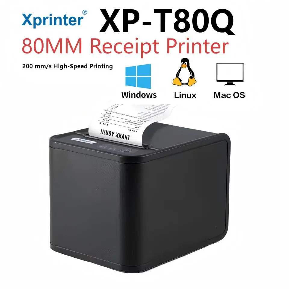XP-T80 Restaurant Thermal Rece - Commercial Printing Dpi avis et prix