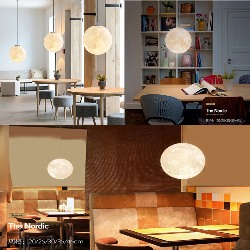 Creative 3D printed moon chand - Commercial Resin Printing avis et prix
