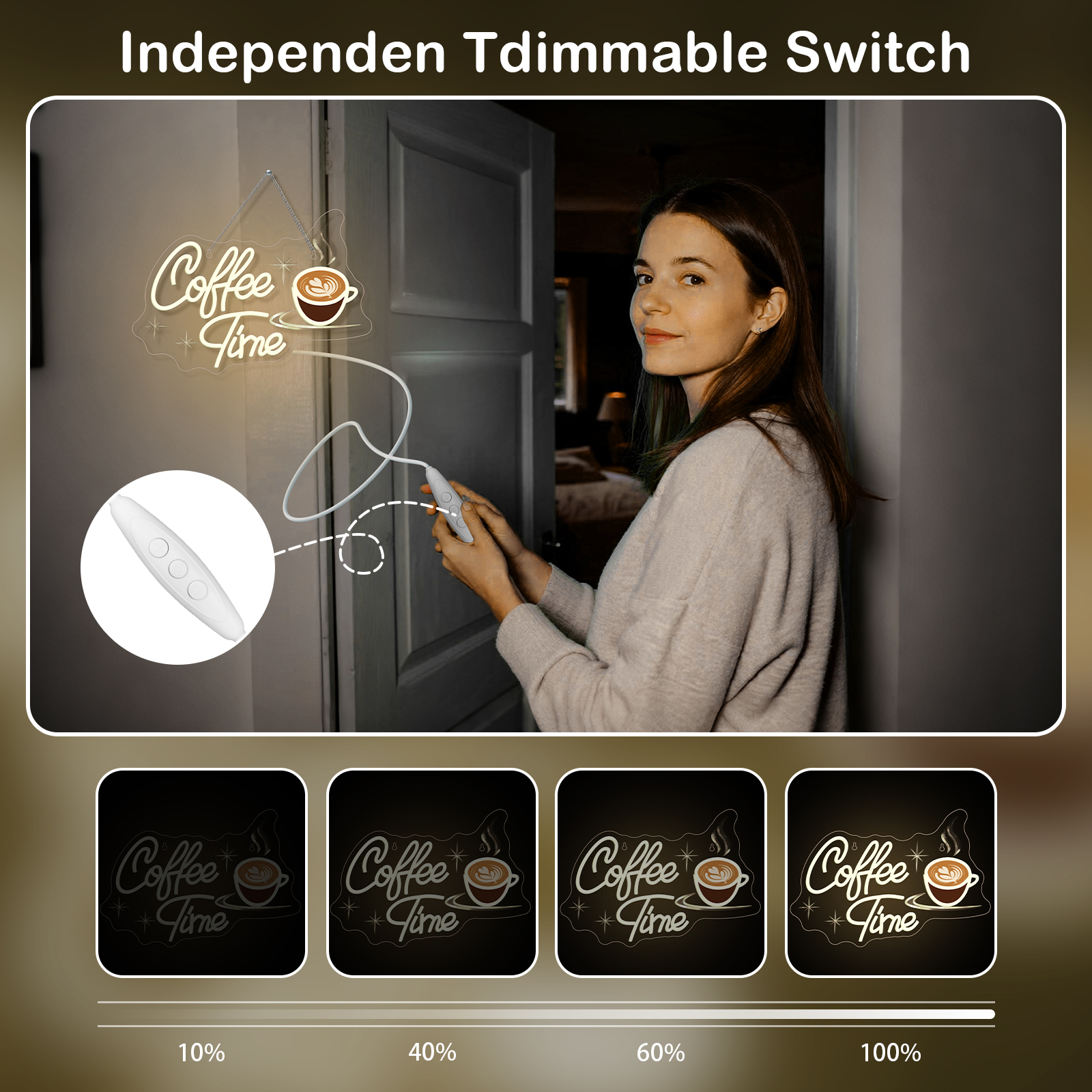 Coffee Time Neon Sign UV Print - Commercial Printing Business avis et prix
