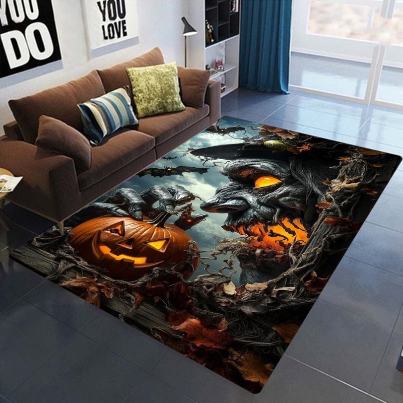Halloween Carpet Mat Rug Horro - Commercial Printing House avis et prix