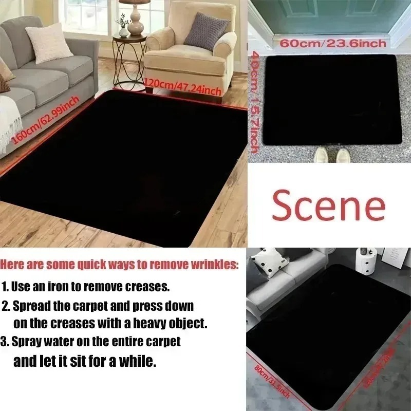 Halloween Carpet Mat Rug Horro - Commercial Printing House avis et prix