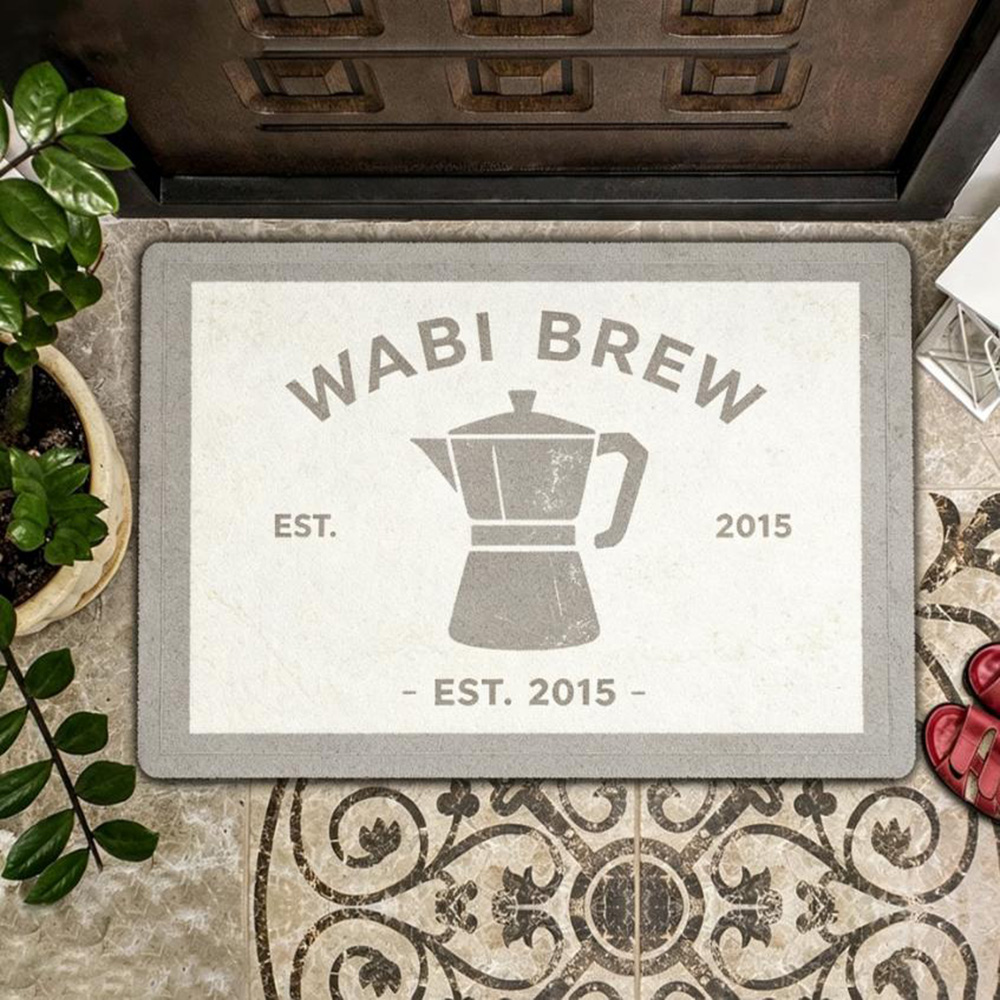 Rug cafe shop custom logo prin - Commercial Printing House avis et prix