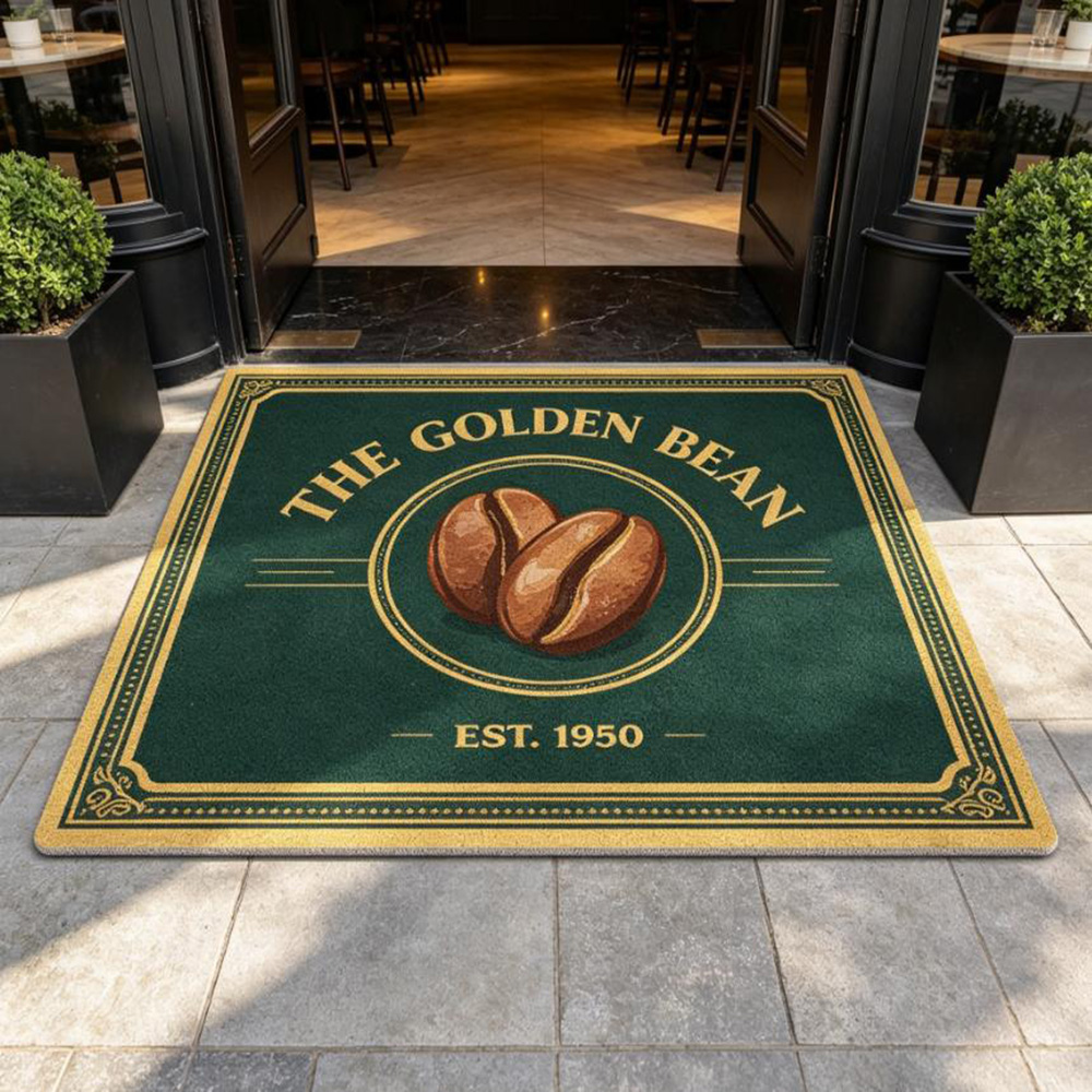 Rug cafe shop custom logo prin - Commercial Printing House avis et prix