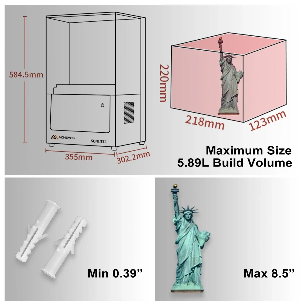 2025 Wholesale 3D Printer Acti - Commercial Resin Printing avis et prix