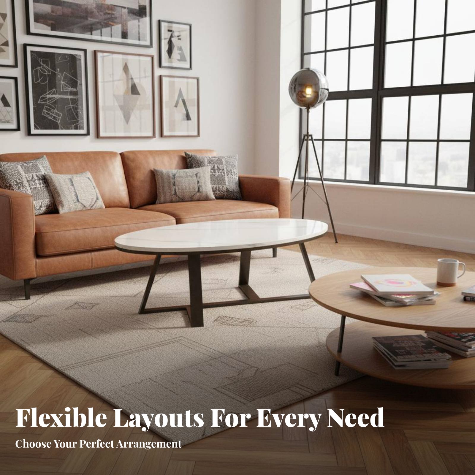 Three-Person Settee Modern Des - Commercial Printing Business avis et prix
