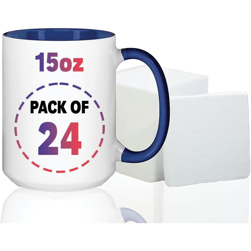 15oz Blue Sublimation Mugs – B - Sublimation Mug Blank avis et prix