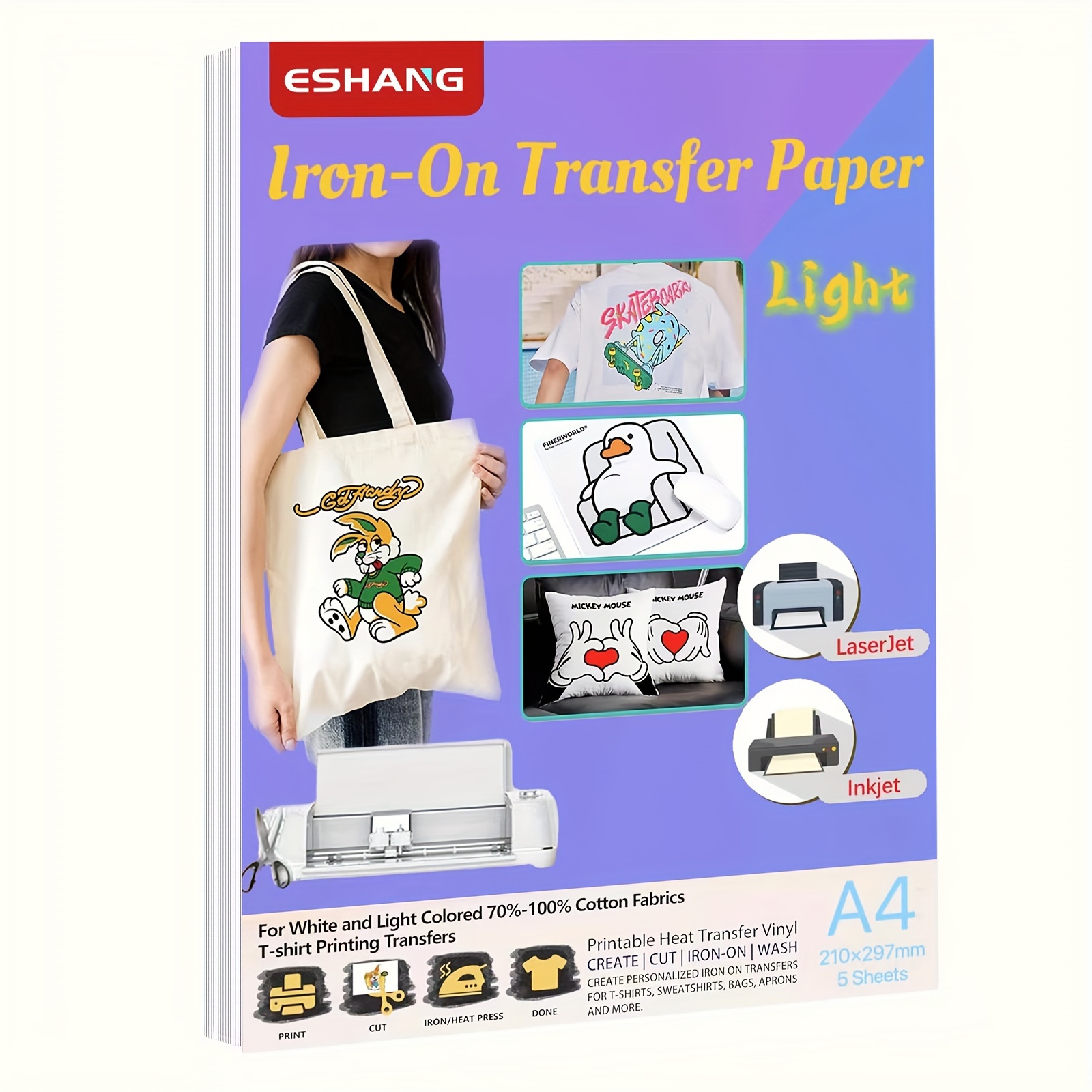 A4 Size Heat Transfer Paper Fo - Printable Heat Transfer Vinyl avis et prix