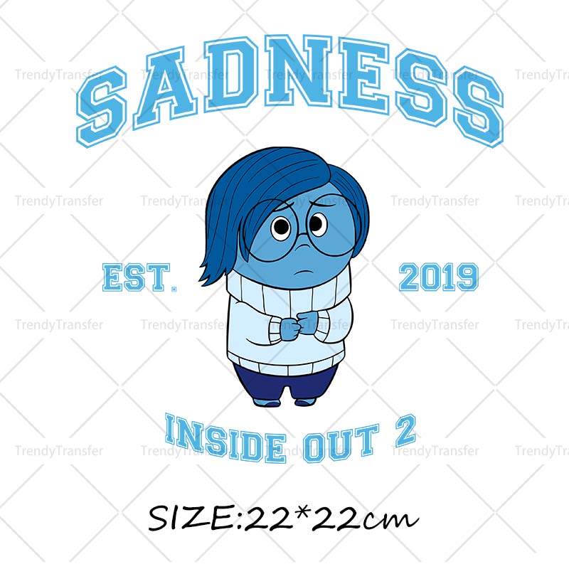 Inside Out Iron on Decals Heat - Printable Heat Transfer Vinyl avis et prix