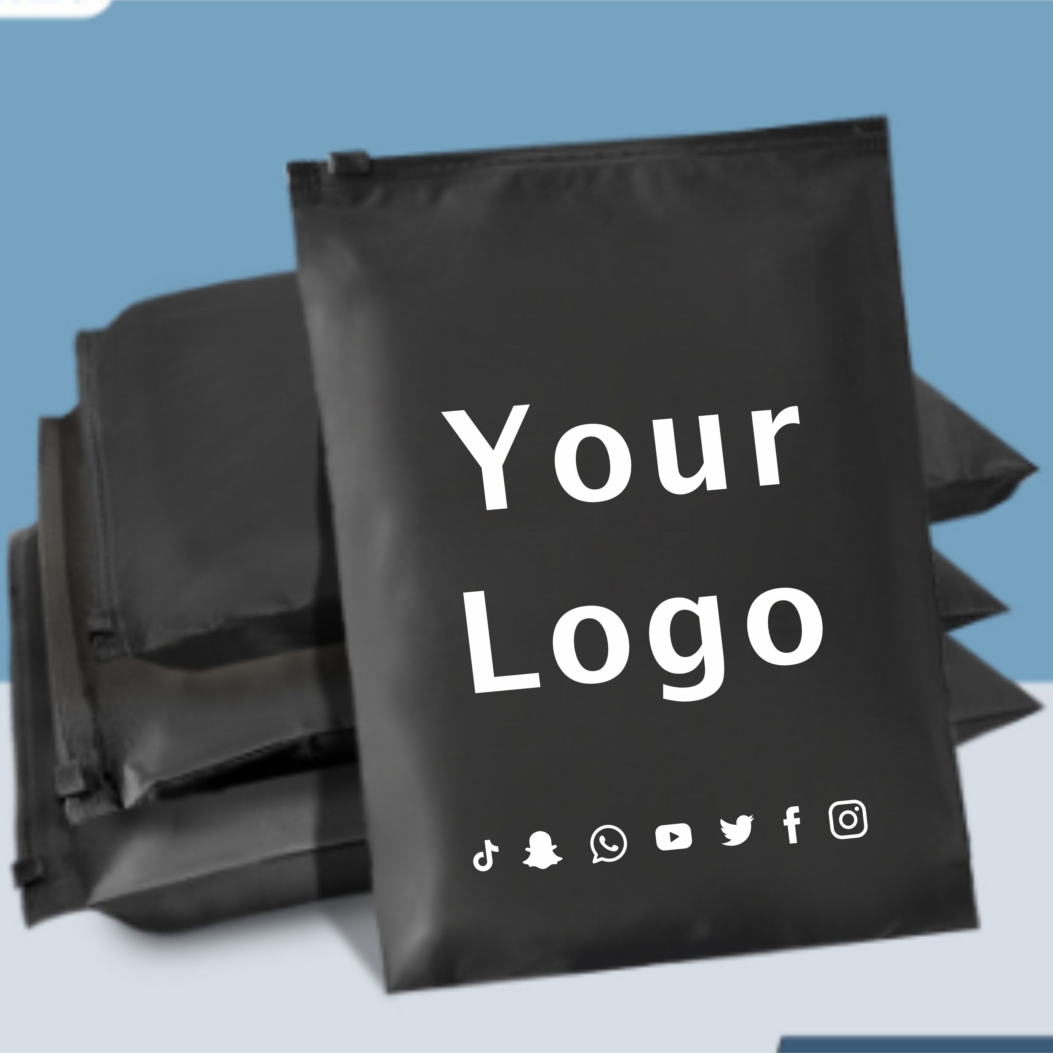 Customized frosted storage zip - Commercial Printing House avis et prix