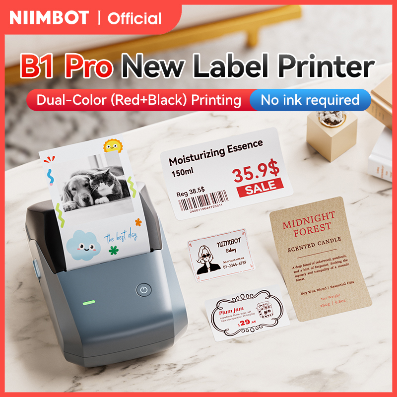 Niimbot B1 Pro Label Printer 3 - Commercial Printing Dpi avis et prix