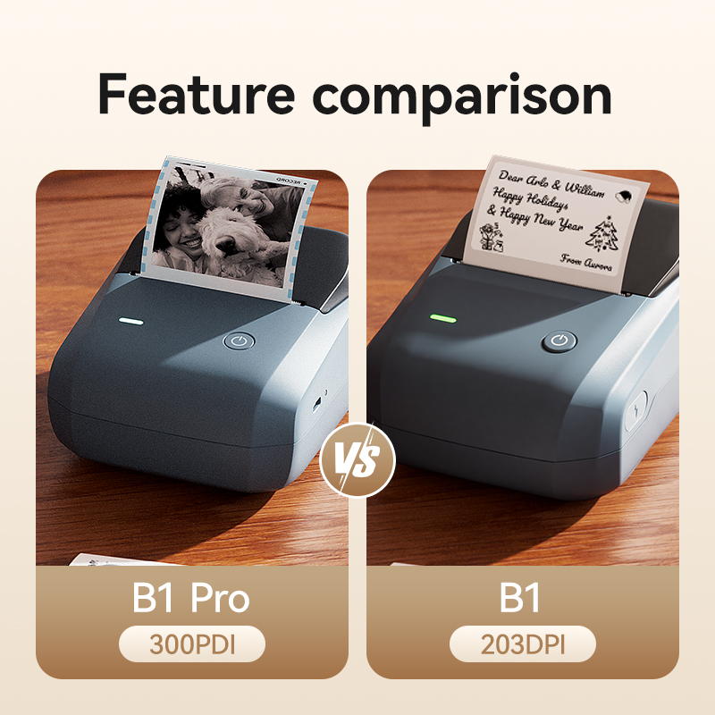 Niimbot B1 Pro Label Printer 3 - Commercial Printing Dpi avis et prix