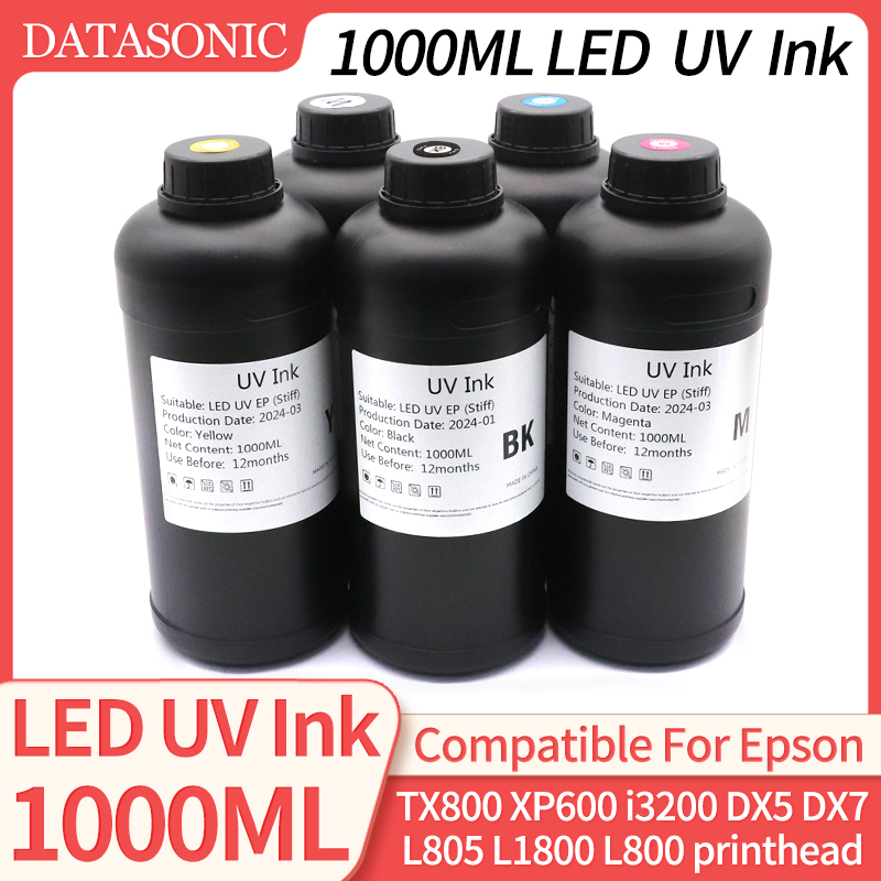 1000ML LED UV Ink For TX800 XP - Uv Flatbed Printer avis et prix