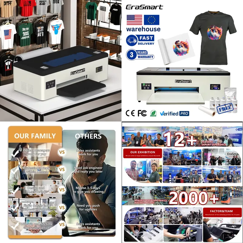 EraSmart 2026 T Shirt Clothes  - Dtf Powder Shaker avis et prix