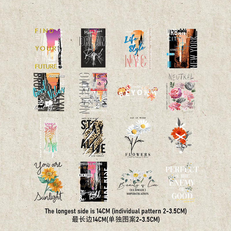 14CM Dog Flower Landscape set  - Printable Heat Transfer Vinyl avis et prix