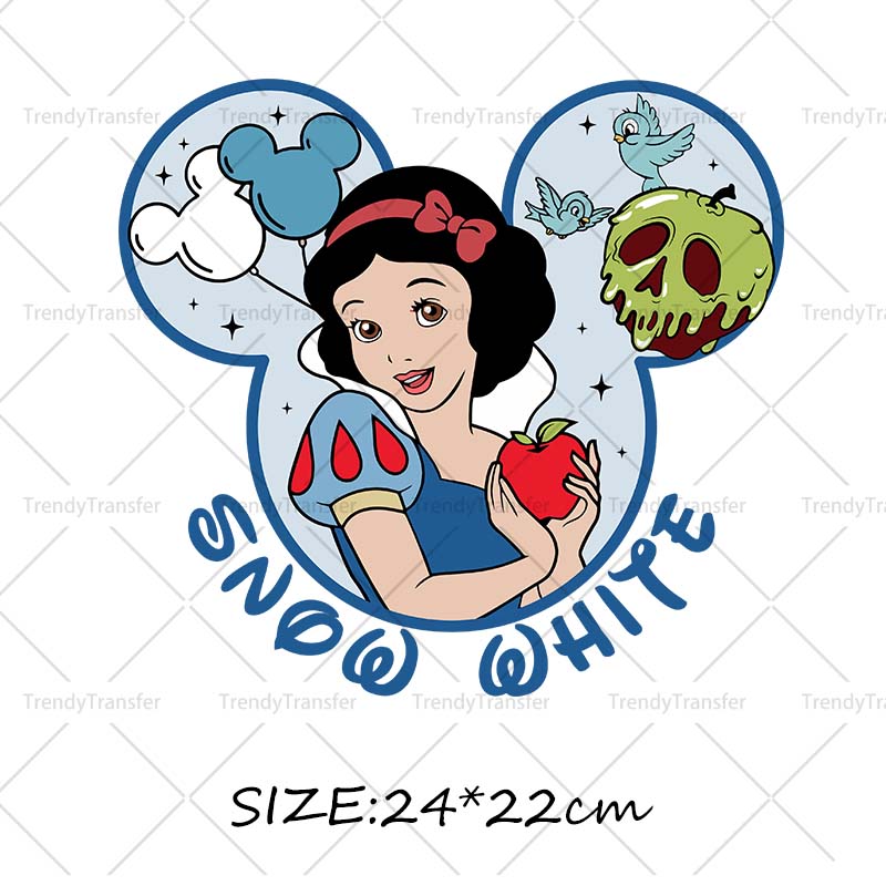 Snow White and the Seven Dwarf - Printable Heat Transfer Vinyl avis et prix